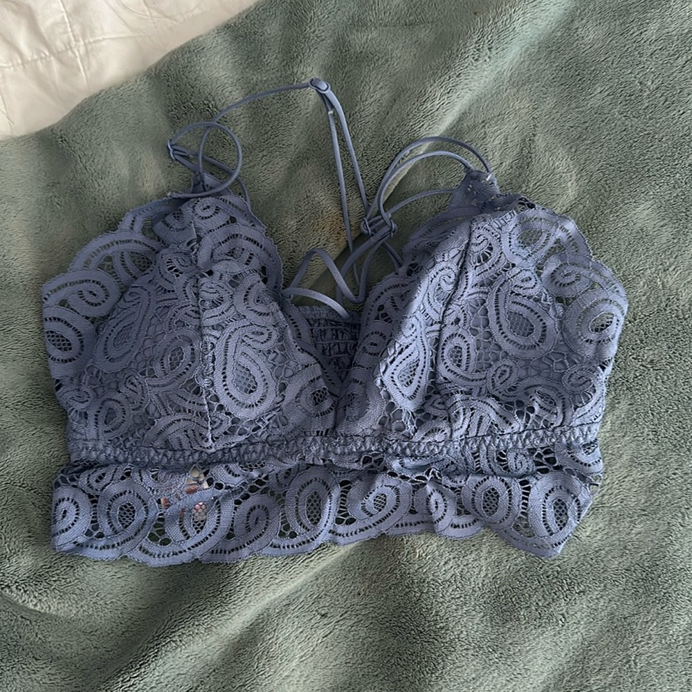 cute blue bra large